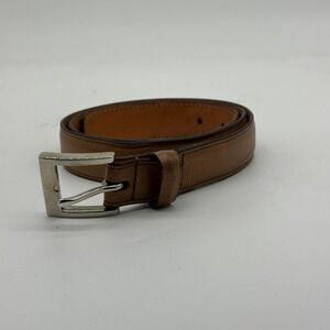 Thursday Boot Co‎ Everyday Mens Leather Belt Large Brown Buckle Dress Classic